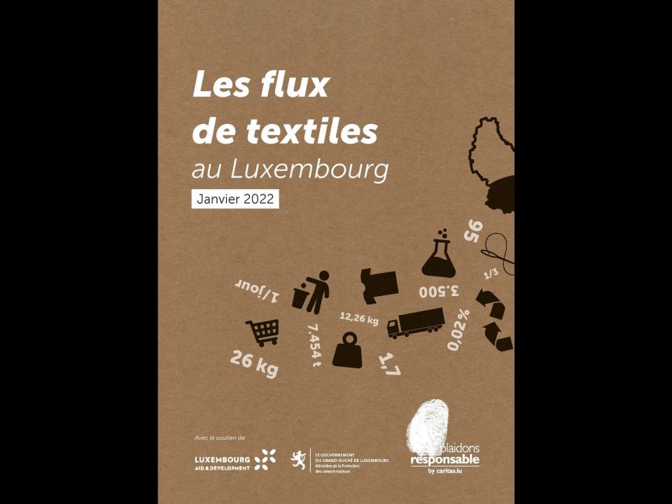 Les flux de textiles au Luxembourg - Note d'information 2022