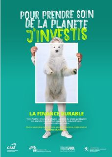 Campagne de sensibilisation finance durable